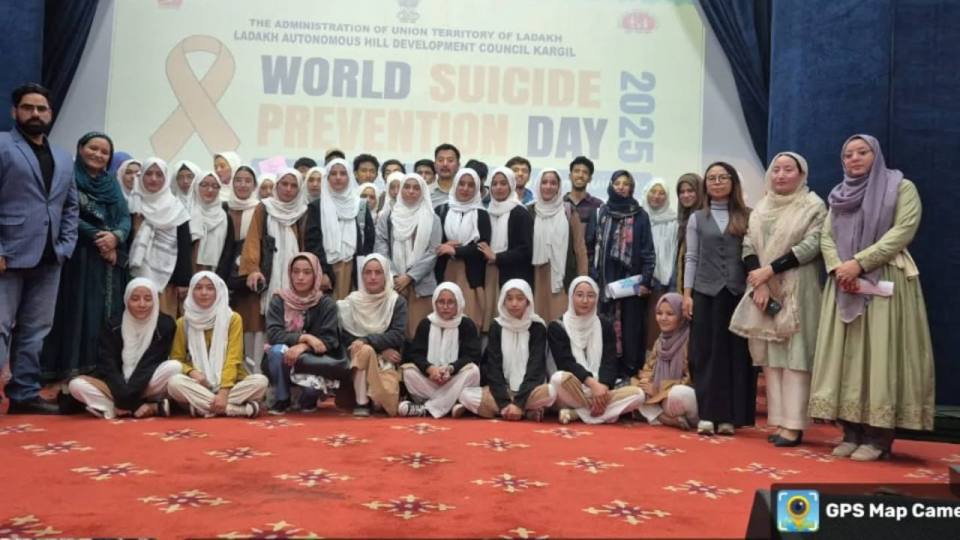 An Awareness Program on World Suicide Prevention Day (Theme: Changing the narrative on suicide) was observed in Kargil.