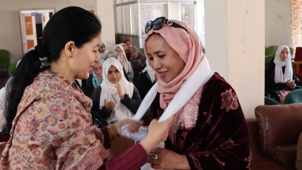 Day 4 of the five-day health and wellness workshop on menstrual hygiene on the theme "Menstrual health and hygiene".