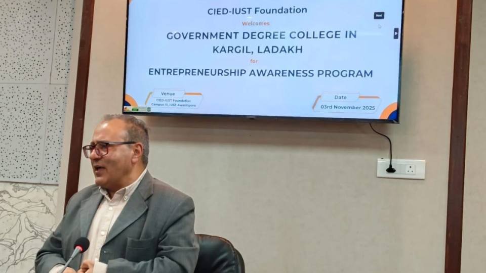 GDC Kargil Conducts 3-Day Scientific Exposure cum Study Tour to Kashmir under DBT Star College Scheme
