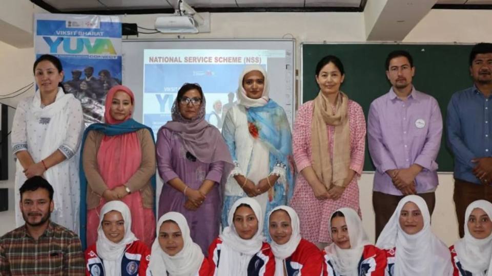 NSS GDC KARGIL ORGANIZES VIKSIT BAHARAT YUVA CONNECT 2025.The NSS Wing of Government Degree College conducted Viksit Baharat Yuva Connect 2025, on the 24th of September 2025.